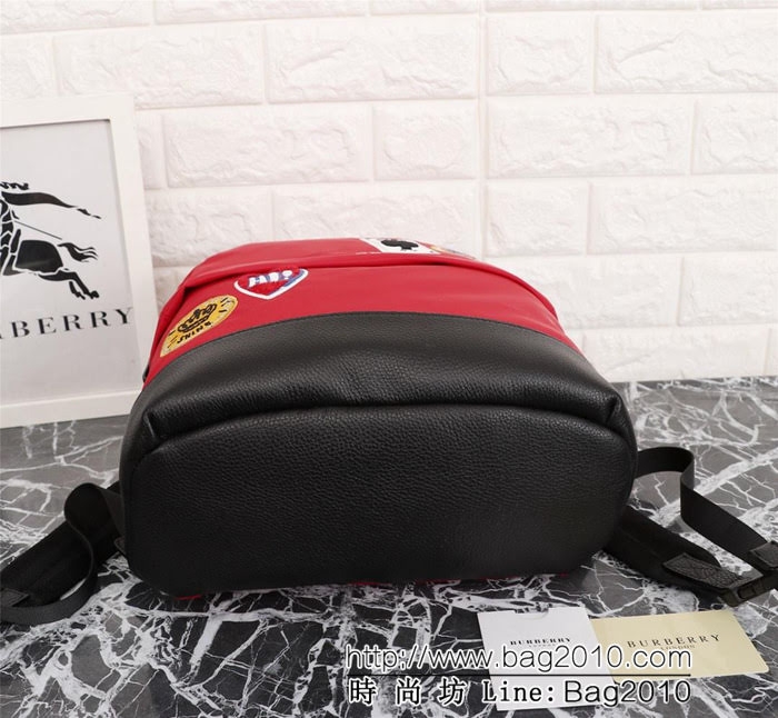 BURBERRY巴寶莉 新款 皇冠勳章裝飾 雙肩背包 流水線最新訂單 旅遊必備品 3681  Bhq1072